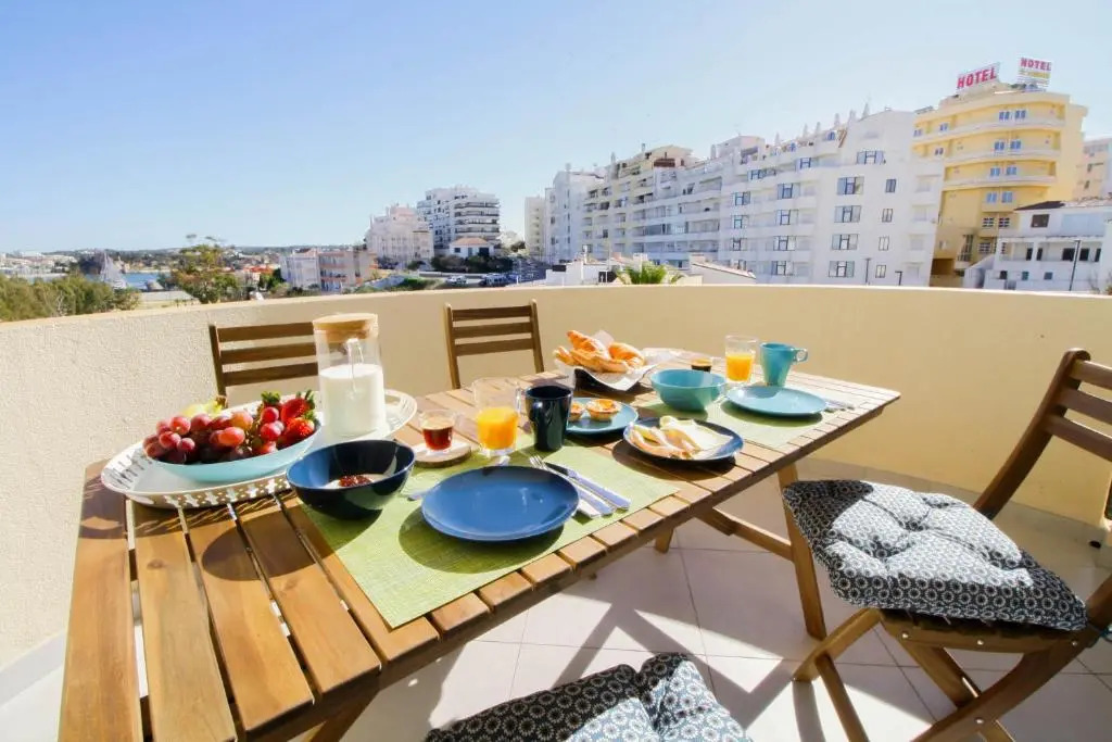 Rocha beach with a view to the marine