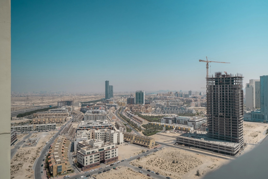 Luxury studio with balcony in Dubai