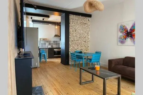 60 m2 au coeur du centre ville Cahors