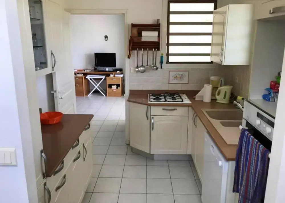 Apartment With 2 Bedrooms in Les Trois-îlets, With Wonderful sea View, Enclosed Garden and Wifi - 150 m From the Beach