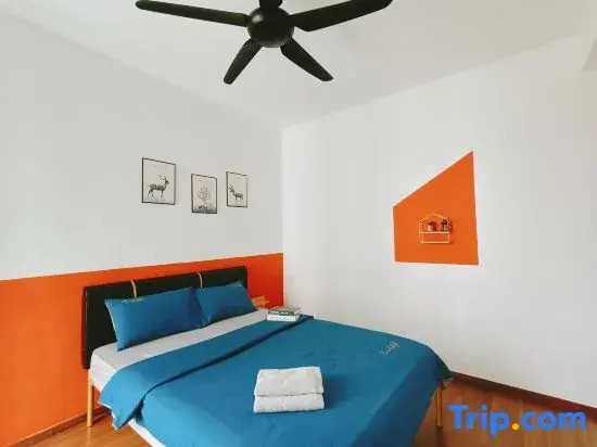 TypeB-10pax-5Bedroom-Balcony-IOICityMall-UKM-C180- Cheras