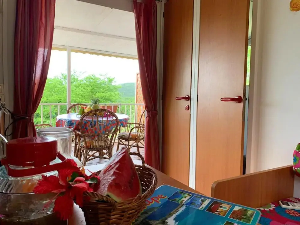 House with 2 Bedrooms in Deshaies, with Wonderful Sea View, Furnished Garden And Wifi - 200 M From the Beach