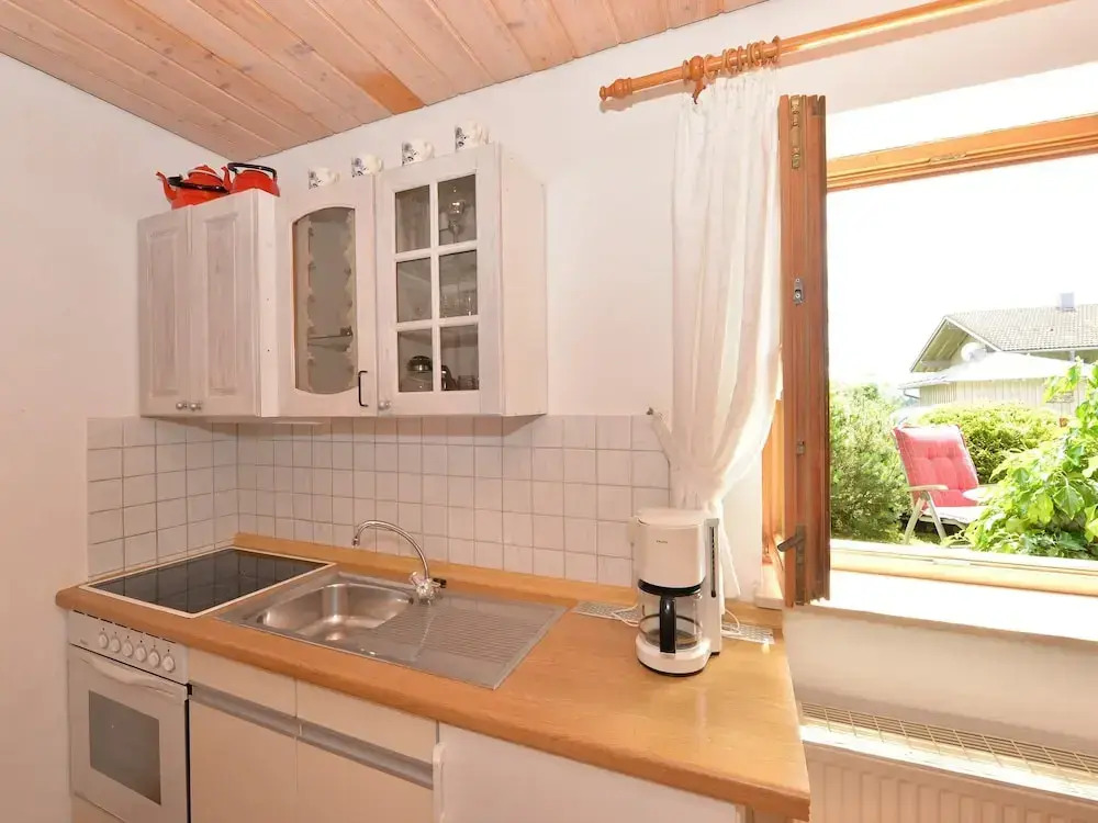 Wohnung in Bayerisch Eisenstein mit Garten