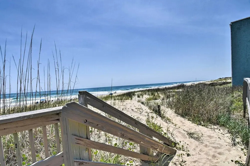 Beachfront Nags Head Condo w/ Private Balcony!
