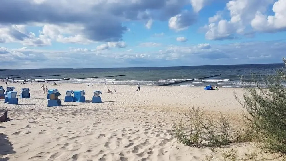 Ostsee-nest, Sonnige Fewo am Achterwasser, 800m zum Strand