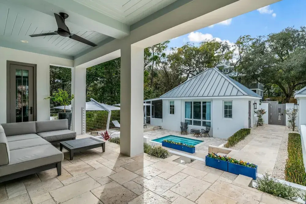 Upscale Beach Estate With Private Pool + Carriage House And Less Than 300 Yards From The Beach 6 Bedroom Home by RedAwning