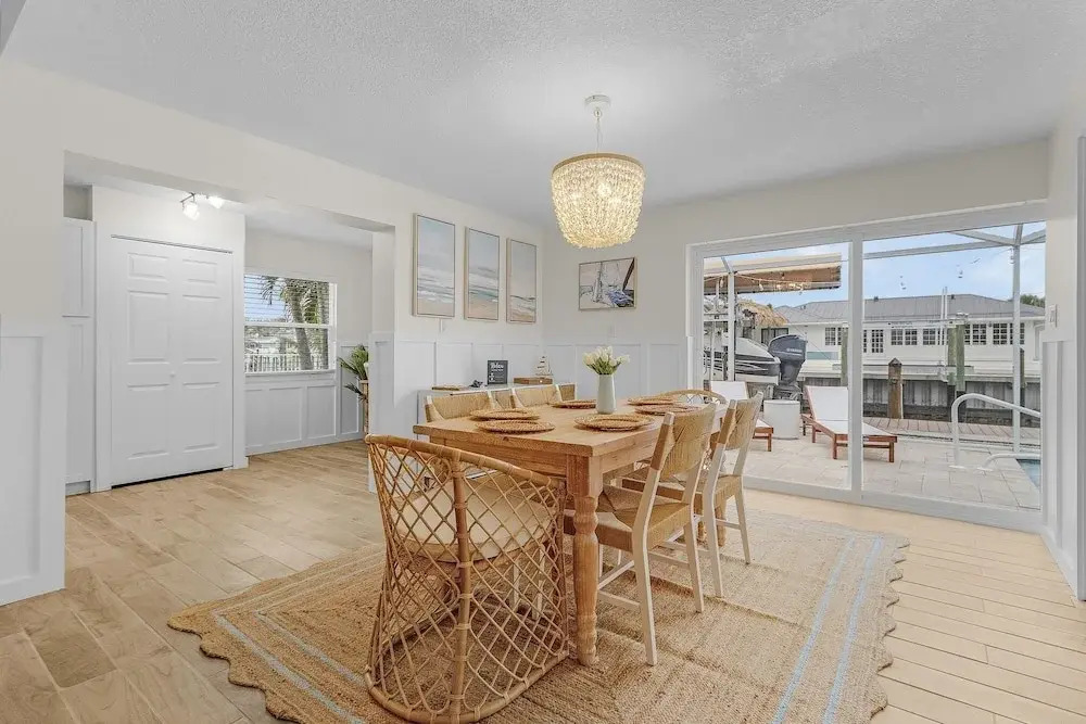 467 Water Front W/ Pool & Canal Access 3 Bedroom Home