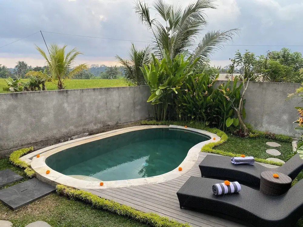 Gunung Gelagah Ubud Villas Ricefield View by EPS