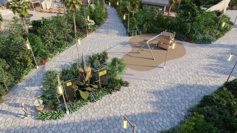 T-Rex Glamping, Dubai Parks and Resorts