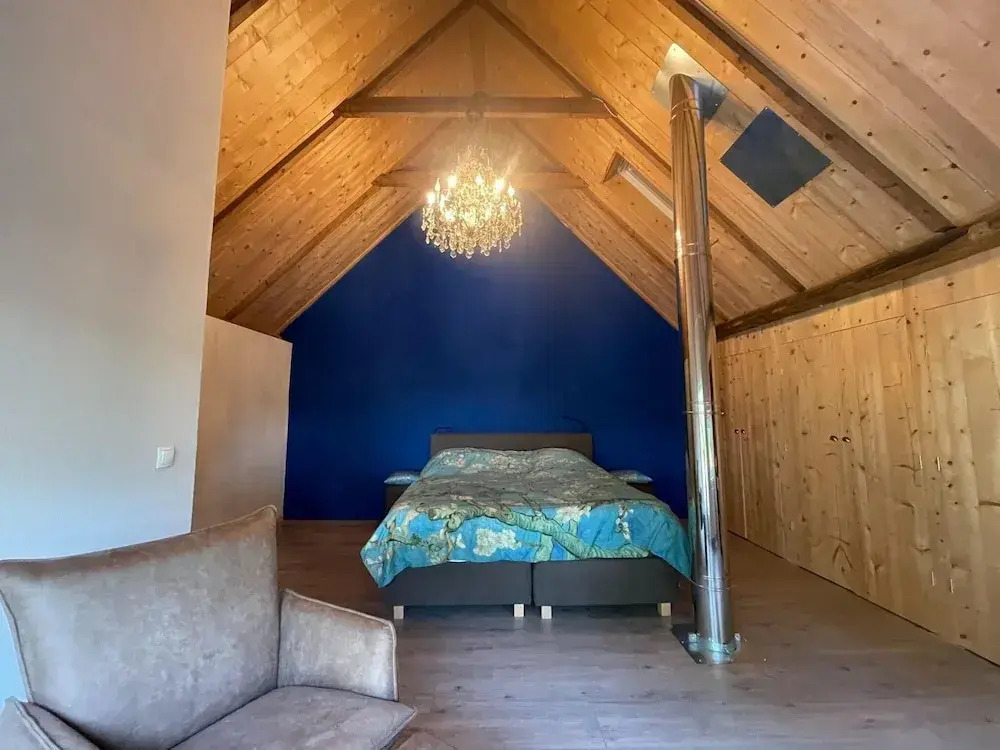 Holiday home in Schoonloo with balcony terrace