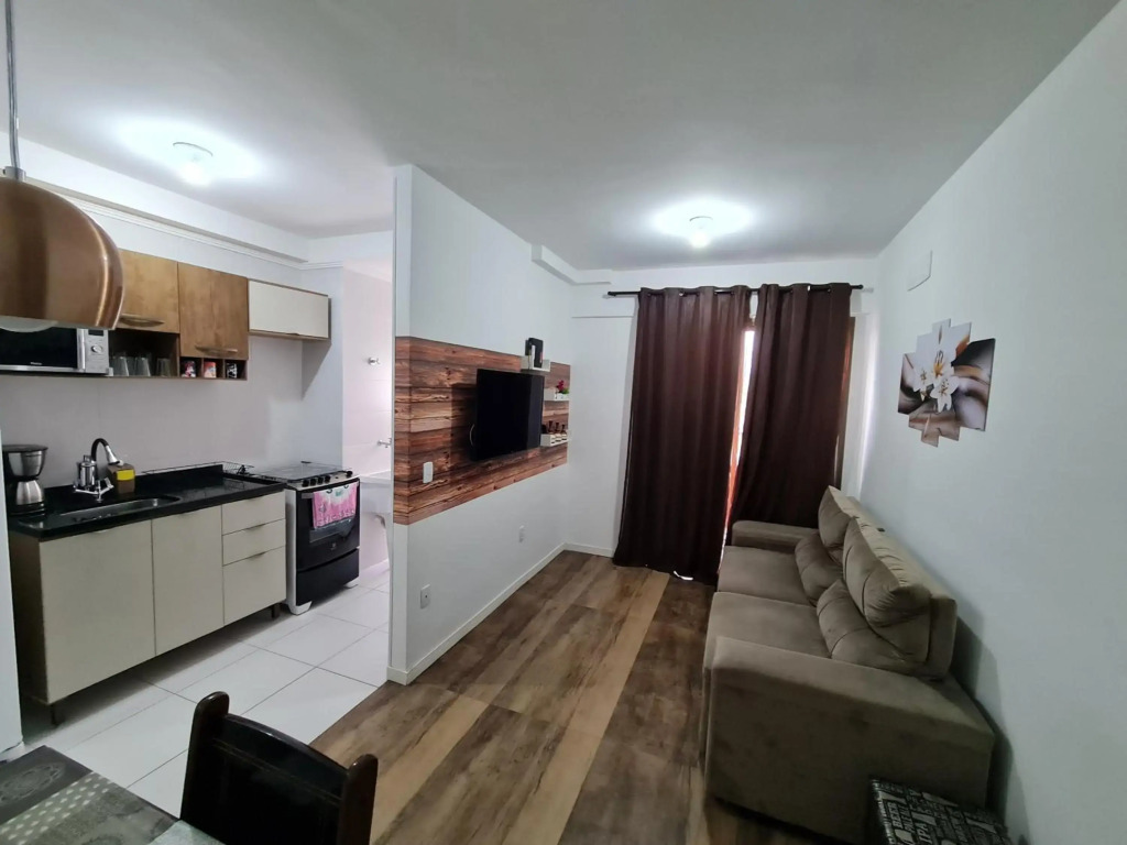 Apartamento na Praia Martim de Sá com linda vista