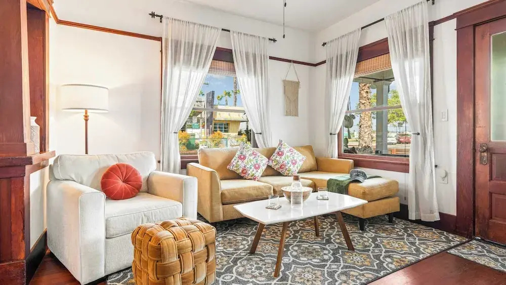 2 Side-by-side San Diego Homes w/ Shared Backyard, Firepit & BBQ Casa Craftsman & Casita on Landis by Avantstay