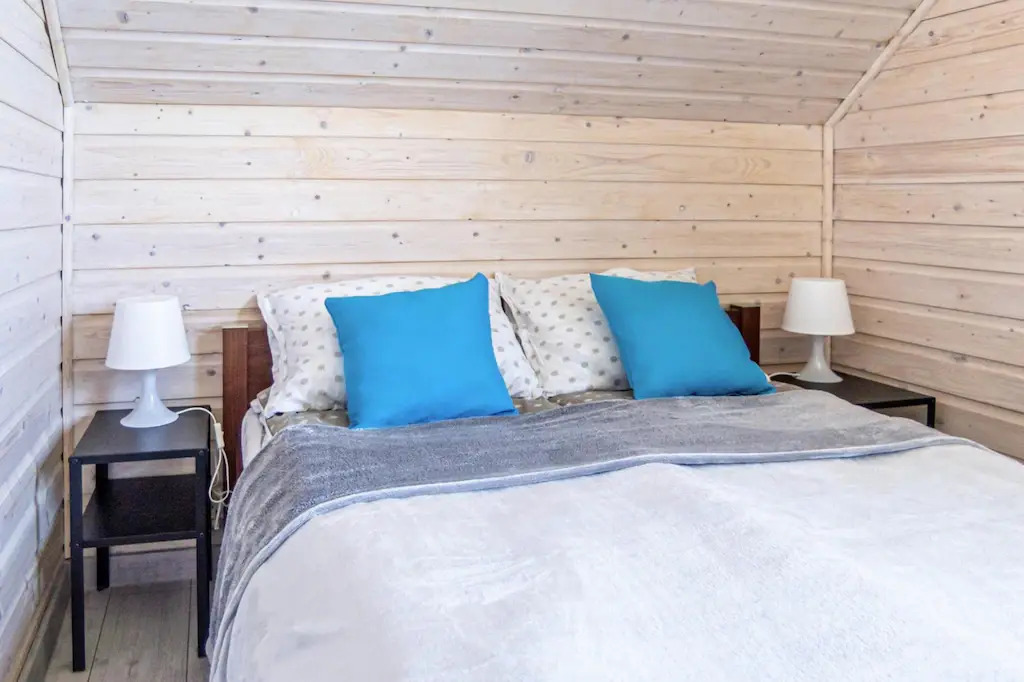 Air-conditioned holiday homes, summer pool, Rewal