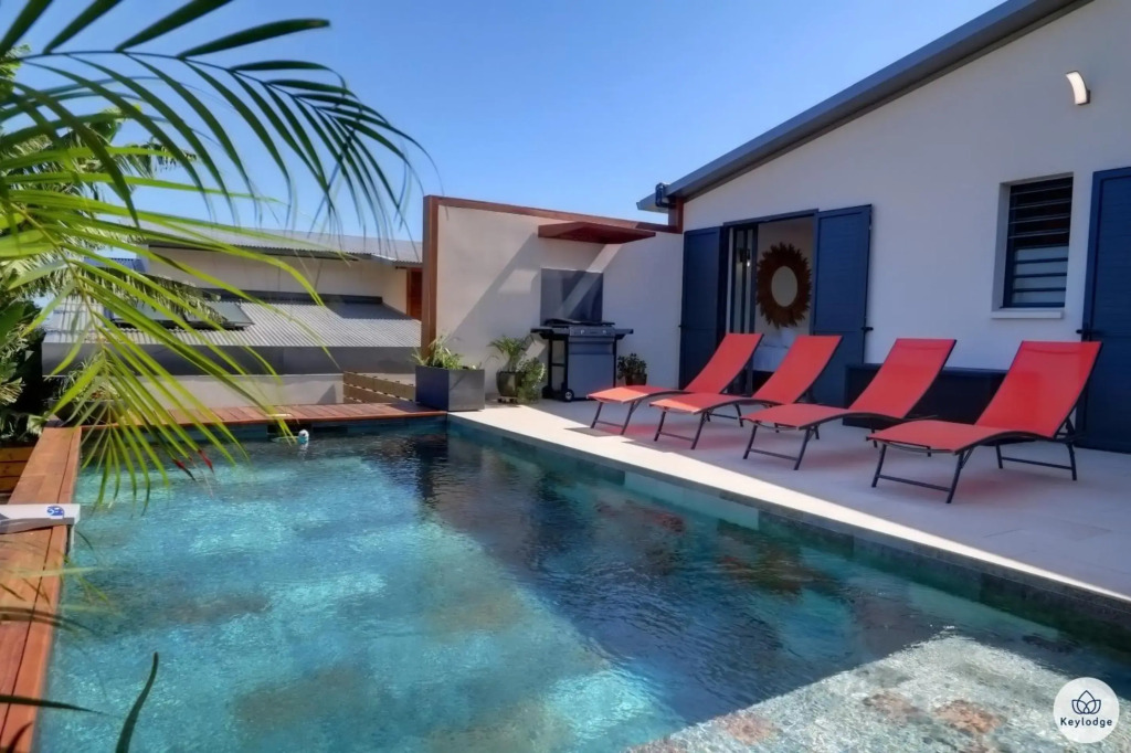 Villa Aïna - Piscine 4 étoiles - Vue mer - Saint Leu