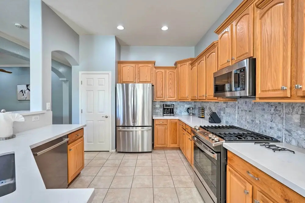 Play Pool, Grill Out! Group-Friendly Glendale Home
