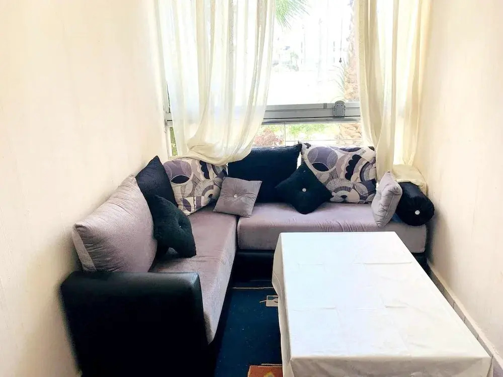 Apartment with One Bedroom in El Jadida, with Pool Access, Enclosed Garden And Wifi - 10 M From the Beach