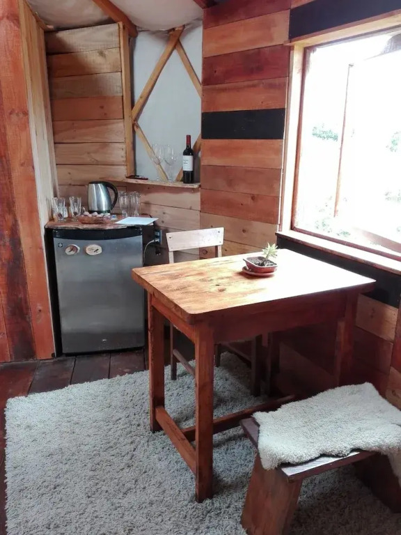 Yurt in Puyehue with Volcano Views