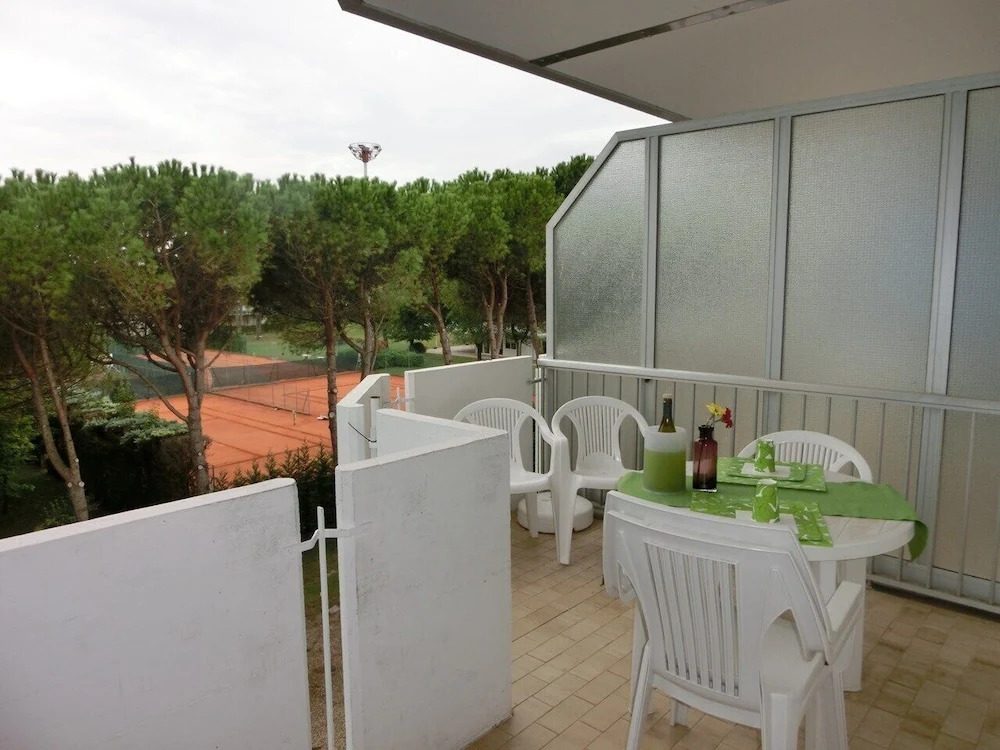 Apartment House With Balcony and Swimming Pool