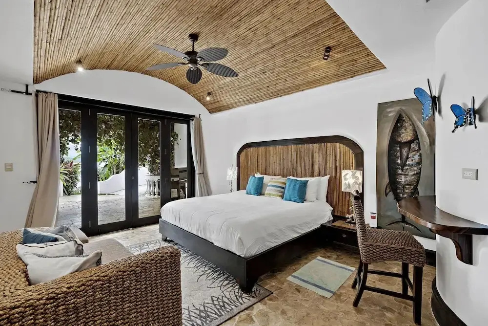 Dreamy Spanish-Style Villa with Sweeping Ocean Views, Elegant Nautical Design & Giant Infinity Pool