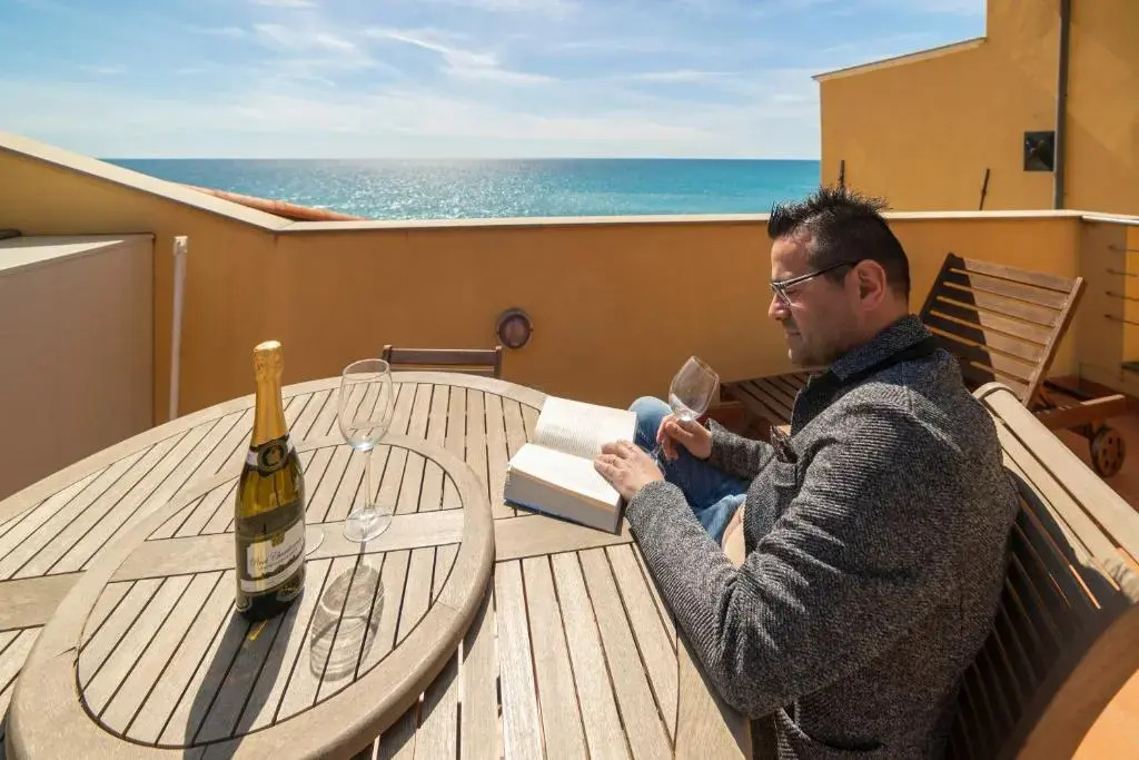 Terrazza cielo e mare