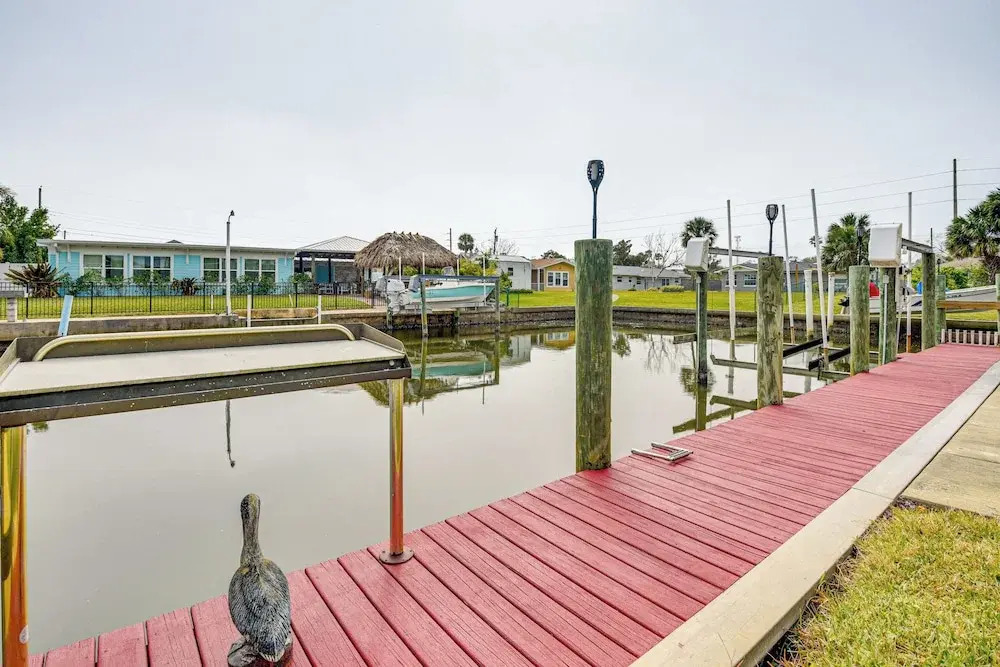 Sunny South Daytona Home w/ Pool & Grill!