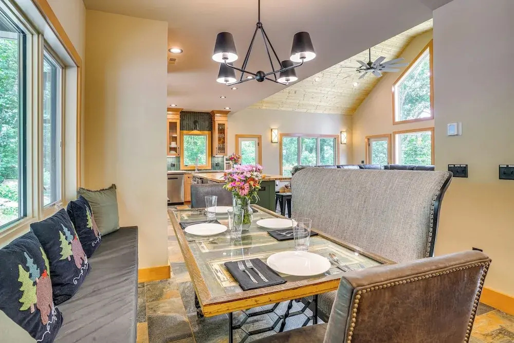 Modern Nellysford Getaway w/ View: Deck & Fire Pit