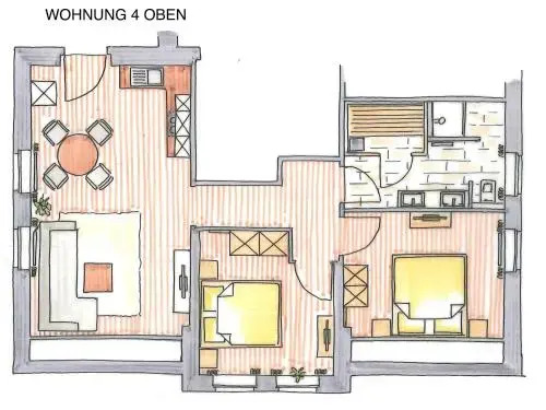 Altstadt Villa Wohnung 4 Bant