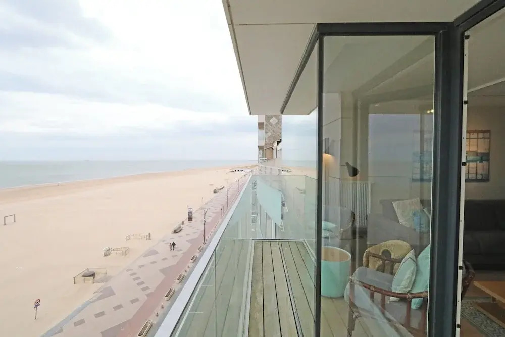Apartment in Het Zoute With Sea Views