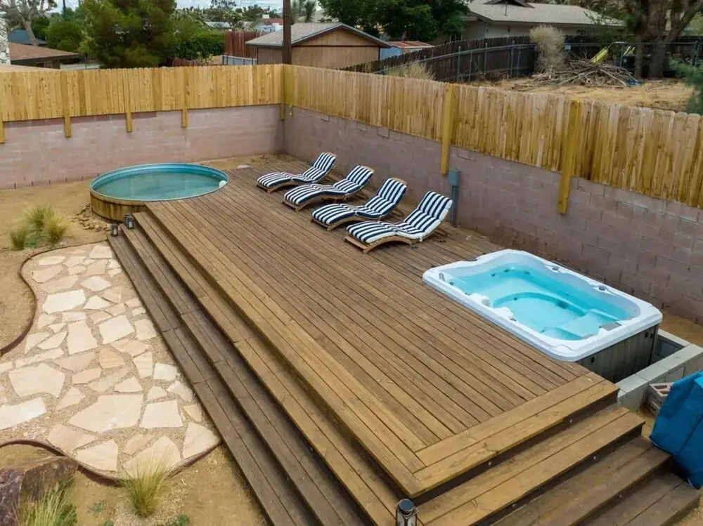 Lucky Moon Retreat Desert Oasis w Spa Pool