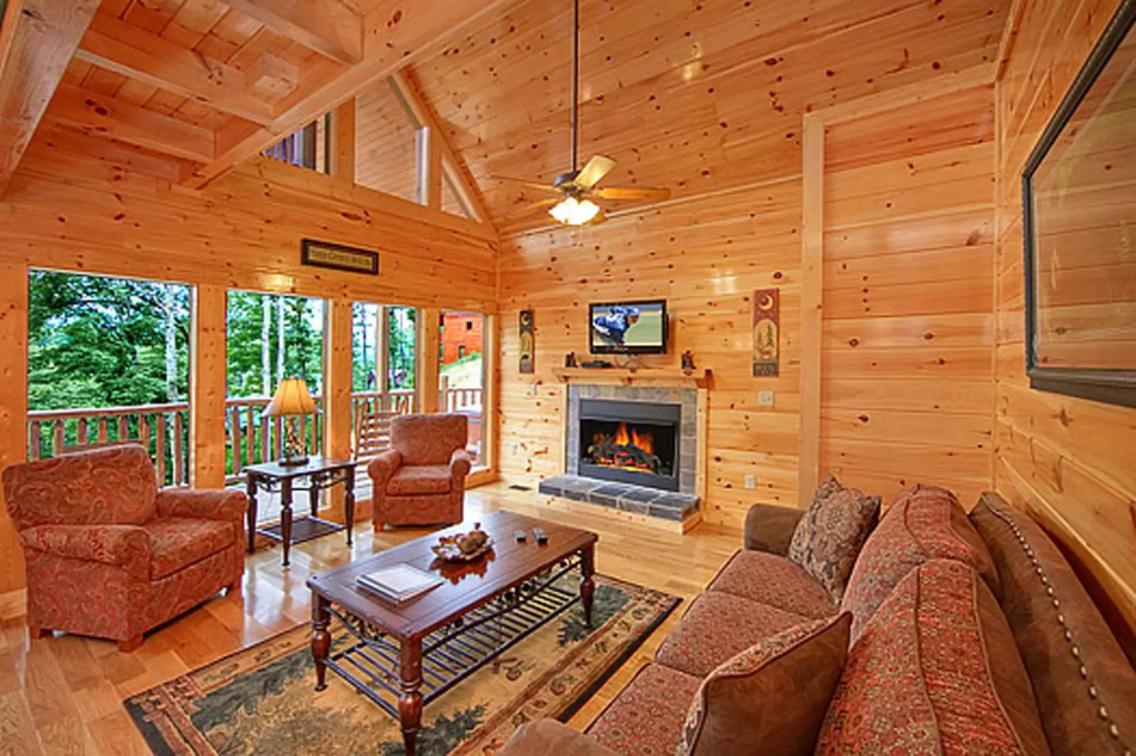 Best Value: Hot Tub Cabin Nights under stars