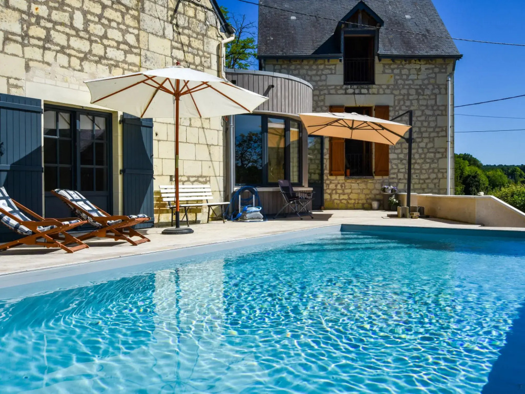 Gorgeous Mansion in Thizay With Private Swimming Pool!