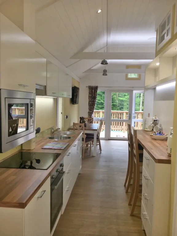 Squirrel Lodge 41 with Hot Tub, Newton Stewart