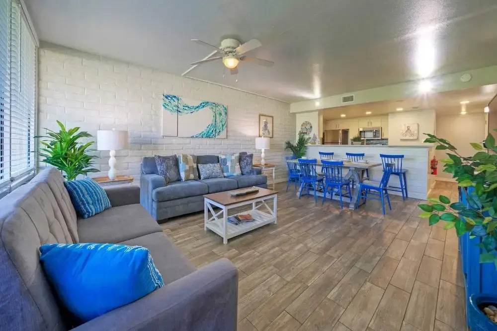 Beach Boardwalk Access Pool + Remodeled Interior Tropical Haven by Avantstay