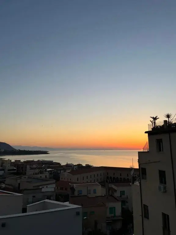 Window on the sunset