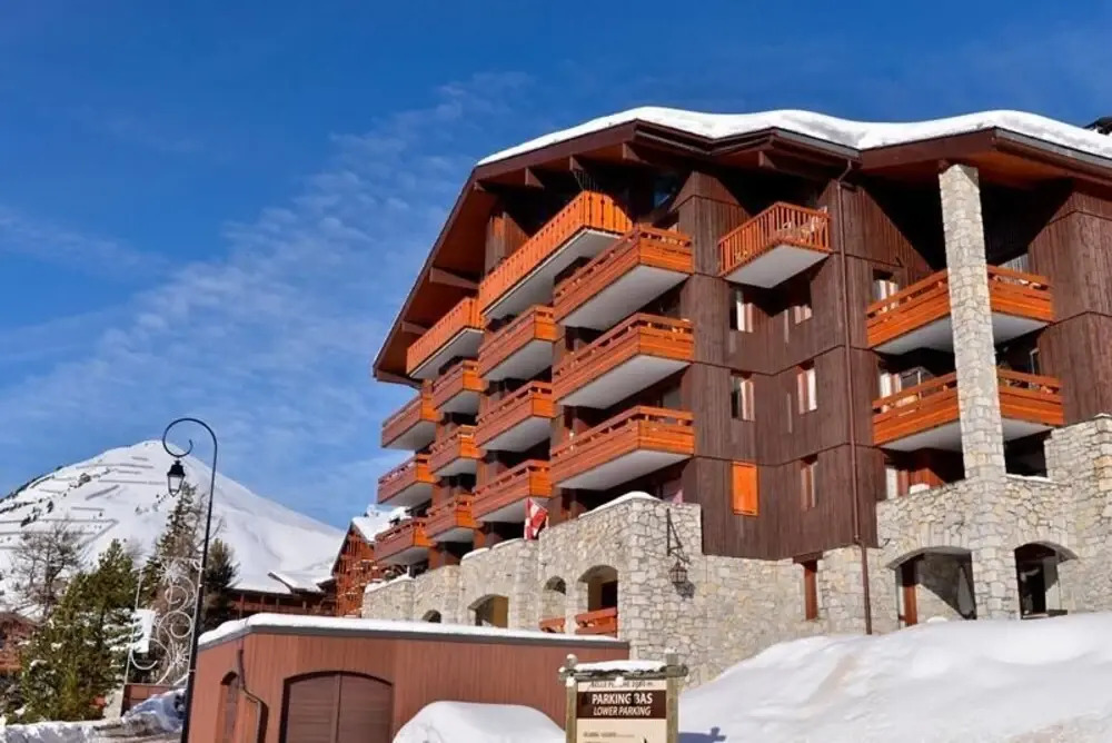 Belle Plagne Three Room Apartment On The Resort Center For 7 People Ph310