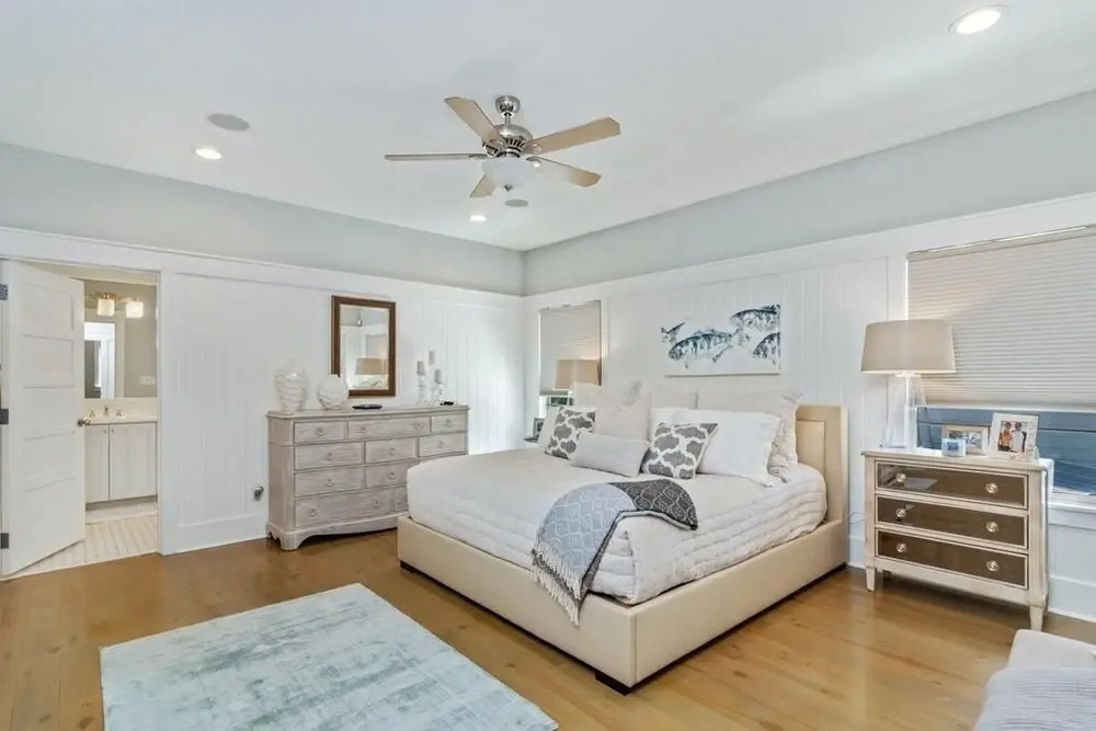 Golf Cart Screened-in Porch & Grill Station Close To Camp Watercolor 4 Bedroom Home by RedAwning