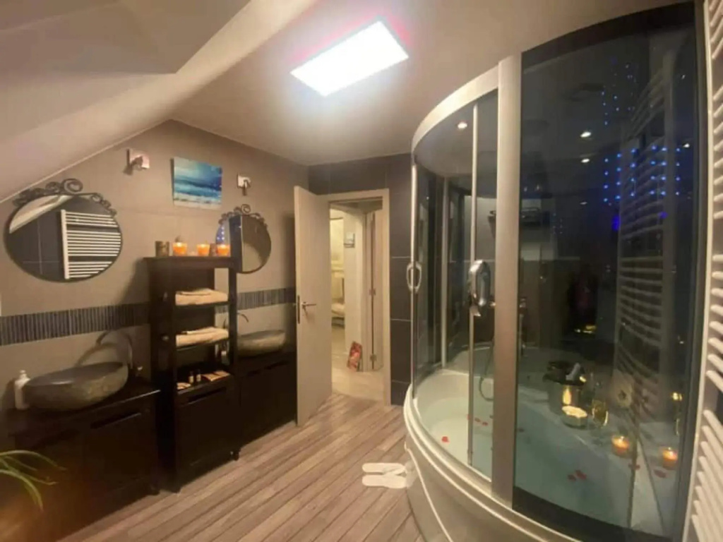 Apartment Au Fil de l'Eau with hot tub in Hotton