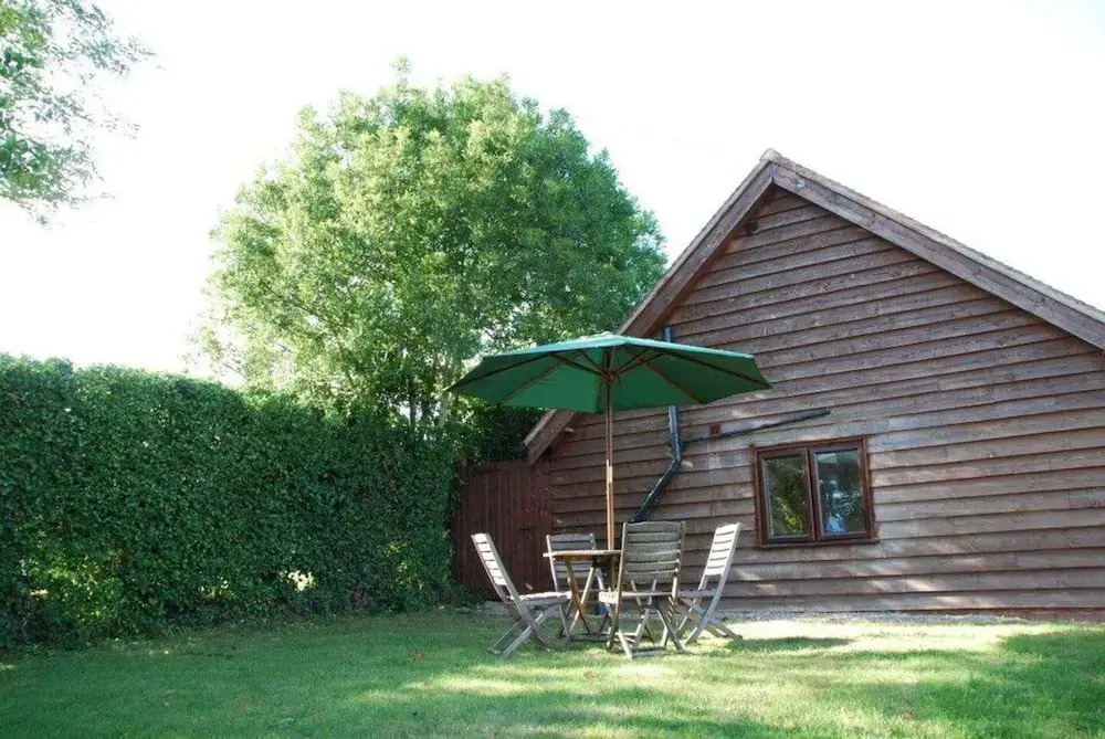 The Chalet is pet Friendly on a Farm Near Malvern