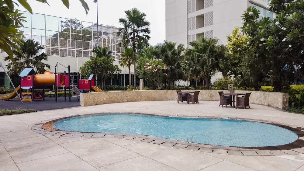 Cozy 1Br with Workspace at Setiabudi Skygarden Apartment