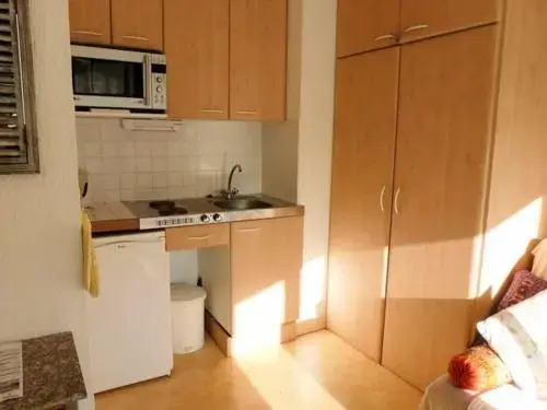 Apartment Studio Expose Sud Avec Lits Superposes A L'entree Et Lave linge