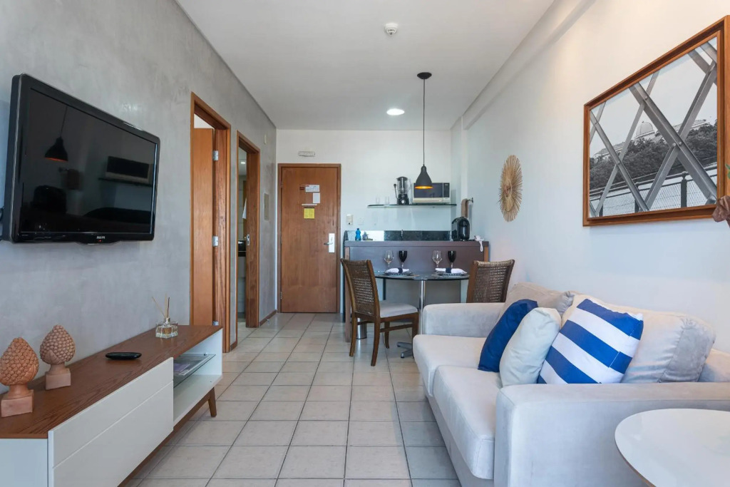 OTH1703 Excelente flat na Ilha do Leite até 2 pessoas
