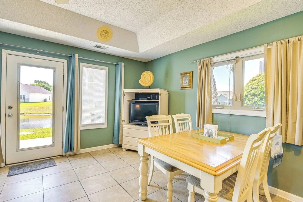 Patio & Water Views! Family Condo in Myrtle Beach