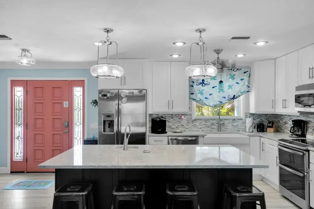 Coming Soon! Rest-a-shore Waterfront Home, New Private Pool 2 Bedroom Home by RedAwning