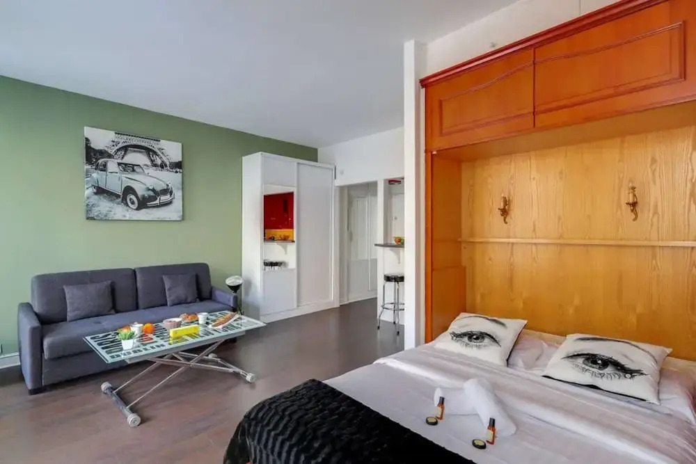 Spacious Studio in Marais