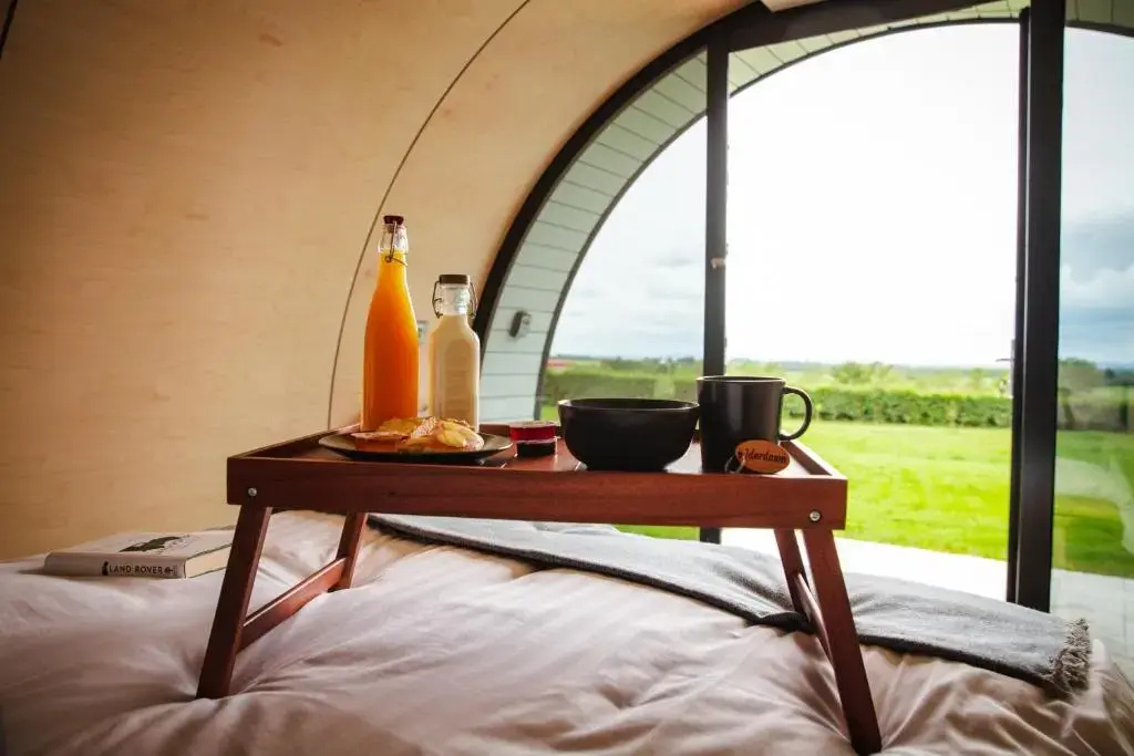 Further Space at Thornfield Luxury Glamping Pods, The Dark Hedges, Ballycastle