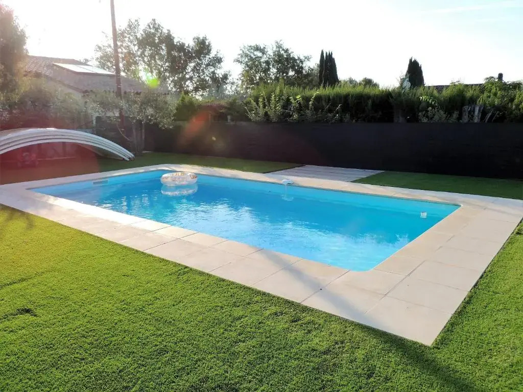 Villa de 3 chambres avec piscine privee jardin clos et wifi a Flayosc
