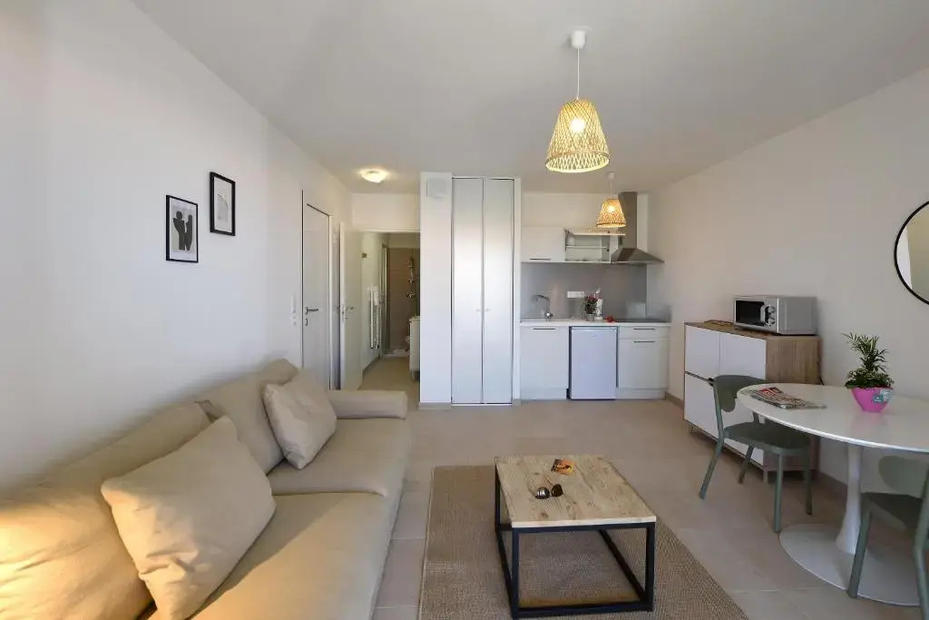 Résidence Marina di Bravone - appartement 2 personnes Vue Mer RDC N88