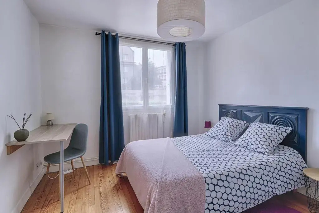 Centre Appt 2 Chambres, Linge, Parking, Wifi
