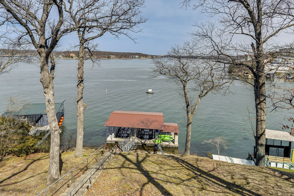 Group Getaway! Osage Beach Escape w/ Private Dock