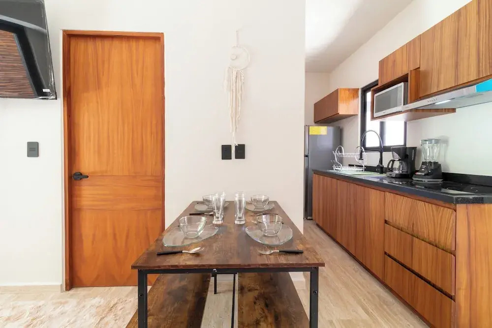 Apt with Private Rooftop Tulum 2 BR